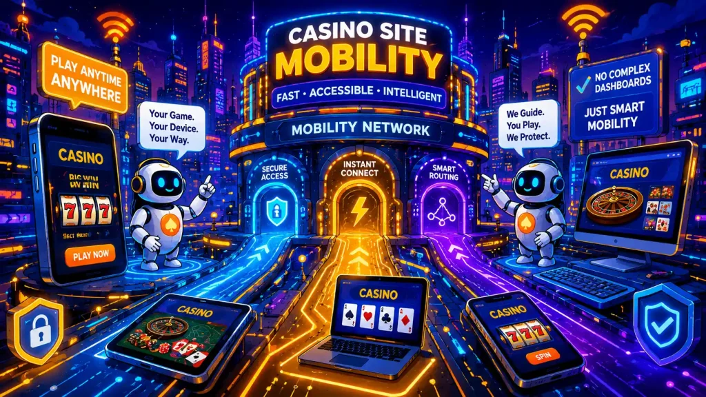 Casino Site Mobility without relying on complex dashboards.