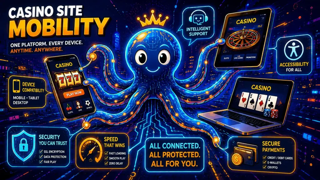 Casino Site Mobility unites device compatibility, safety, speed, and intelligent support.
